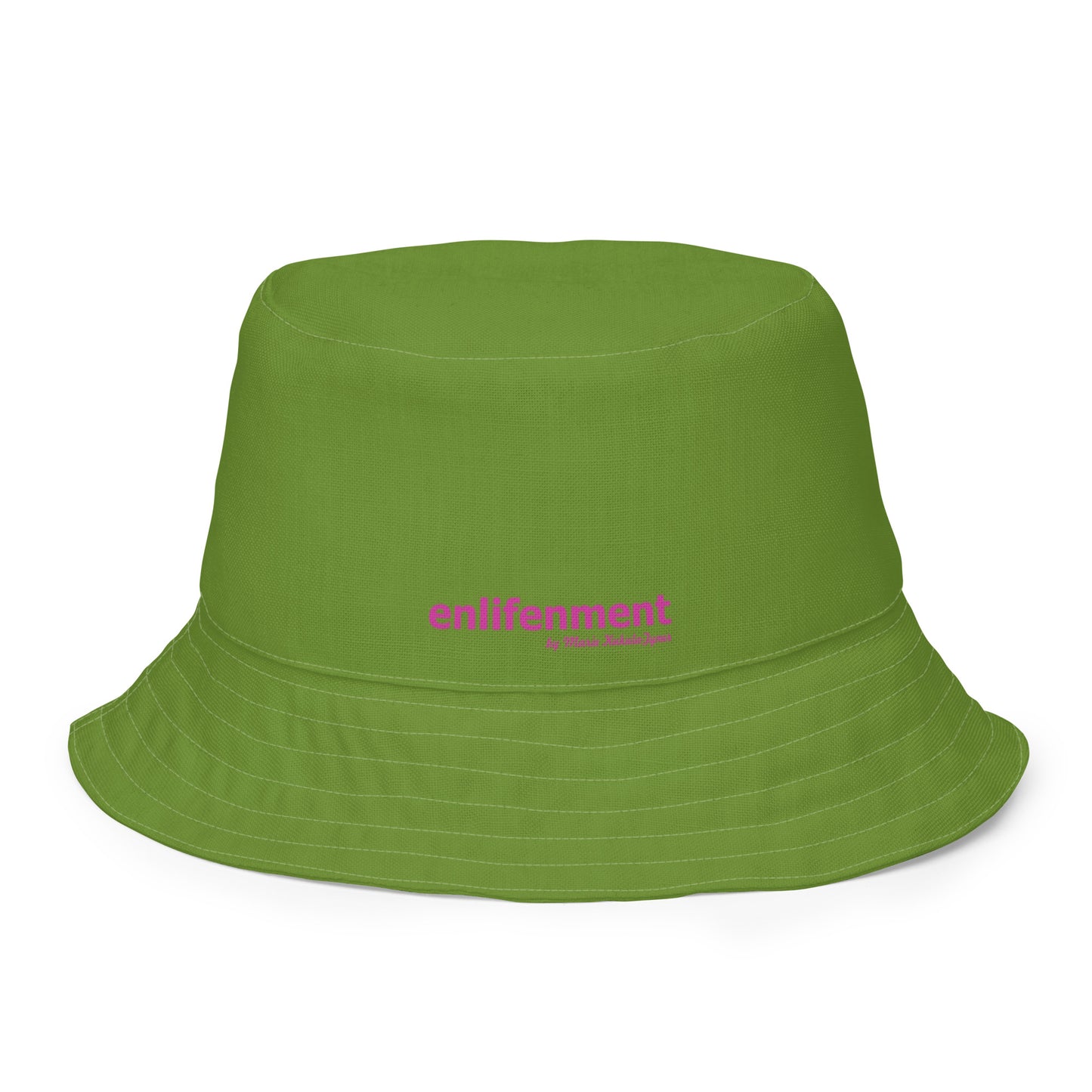 The FLOWER LOVE Collection - "Wildflower Wonder" Design Premium Reversible Bucket Hat - Green Inside - Wildflower Hat, Gifts for Her