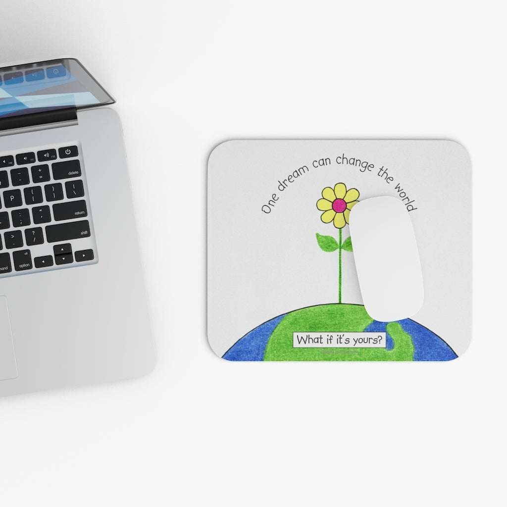 One Dream Mouse Pad, Inspirational Mouse Pads, Gifts for Kids Teens Adults