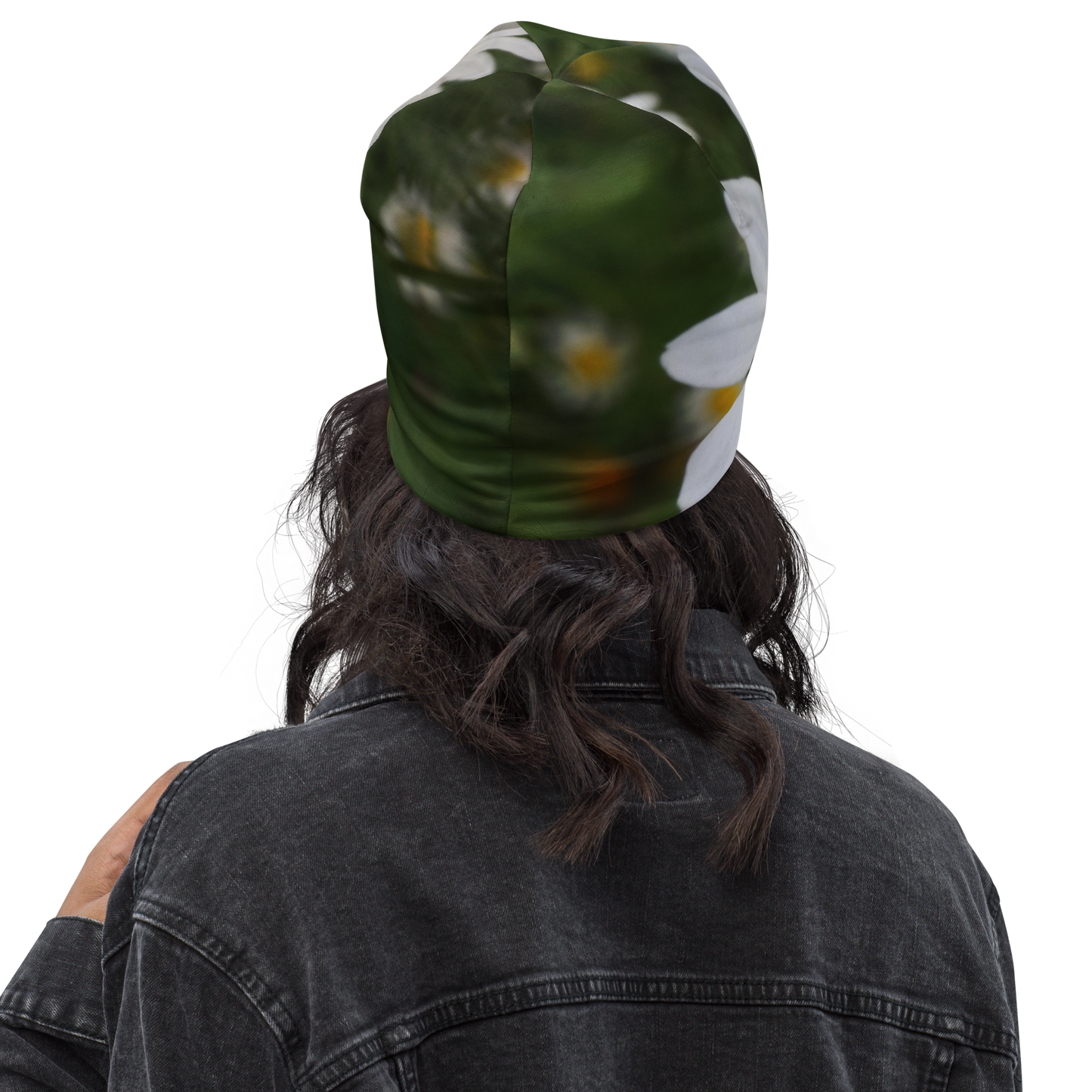 The FLOWER LOVE Collection - "Daisy Daydreams" Design Beanie - Lightweight, Cute Chemo Hat