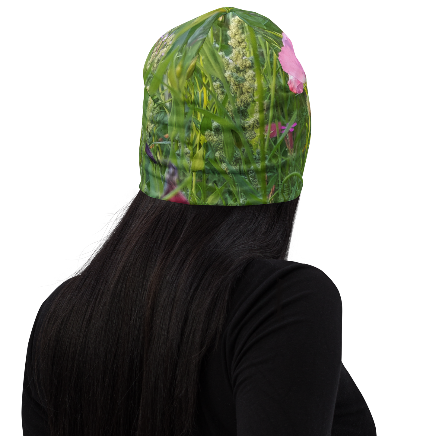 The FLOWER LOVE Collection - "Wildflower Wonder" Design Beanie - Lightweight, Cute Chemo Hat