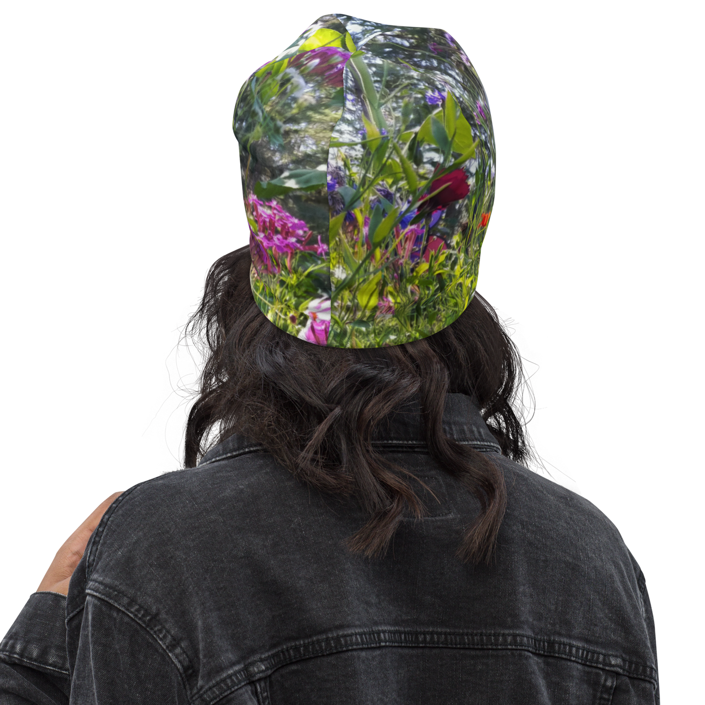 The FLOWER LOVE Collection - "Dreamy Dandelions" Design Beanie - Lightweight, Cute Chemo Hat