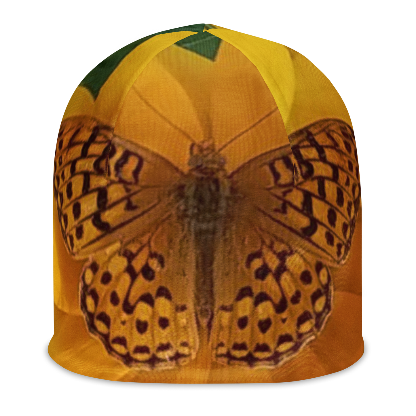 The FLOWER LOVE COLLECTION - "Butterfly Beauty" Design Beanie - Lightweight, Cute Chemo Hat