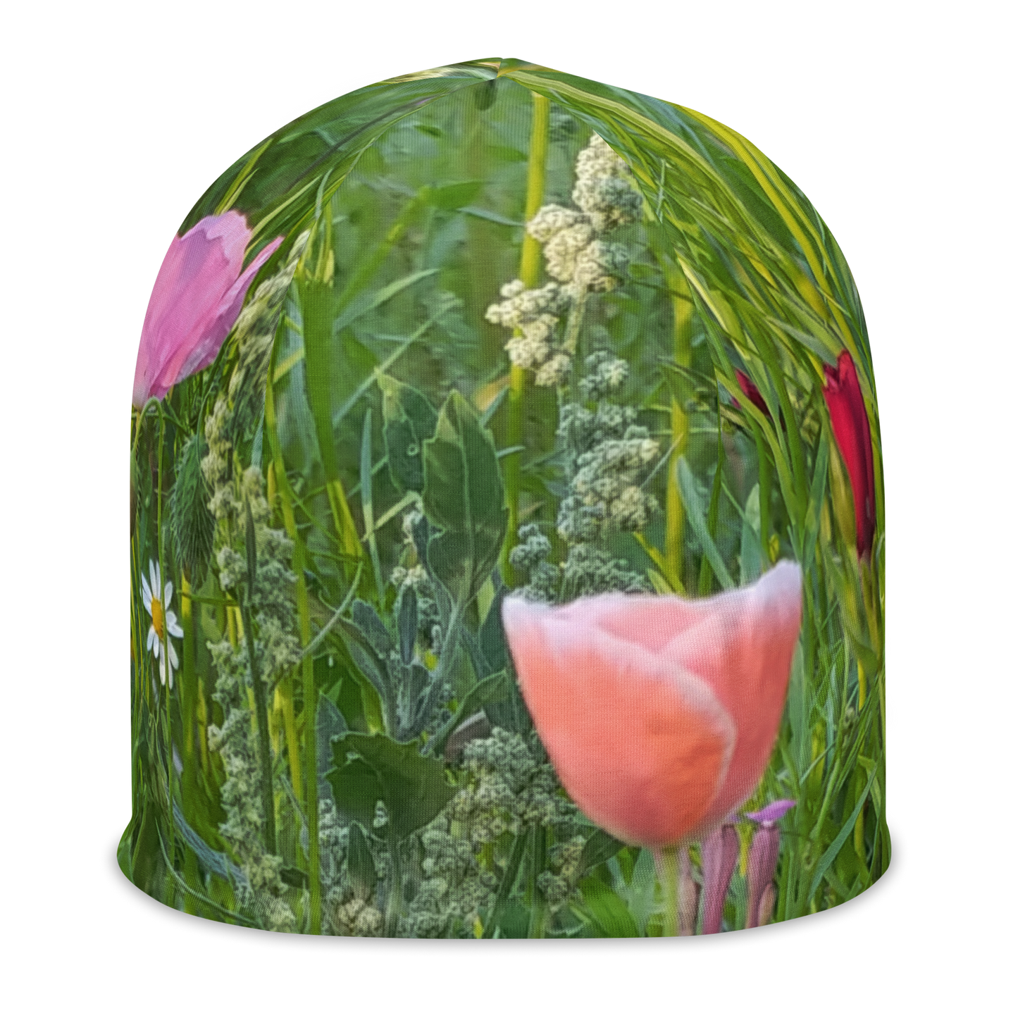 The FLOWER LOVE Collection - "Wildflower Wonder" Design Beanie - Lightweight, Cute Chemo Hat