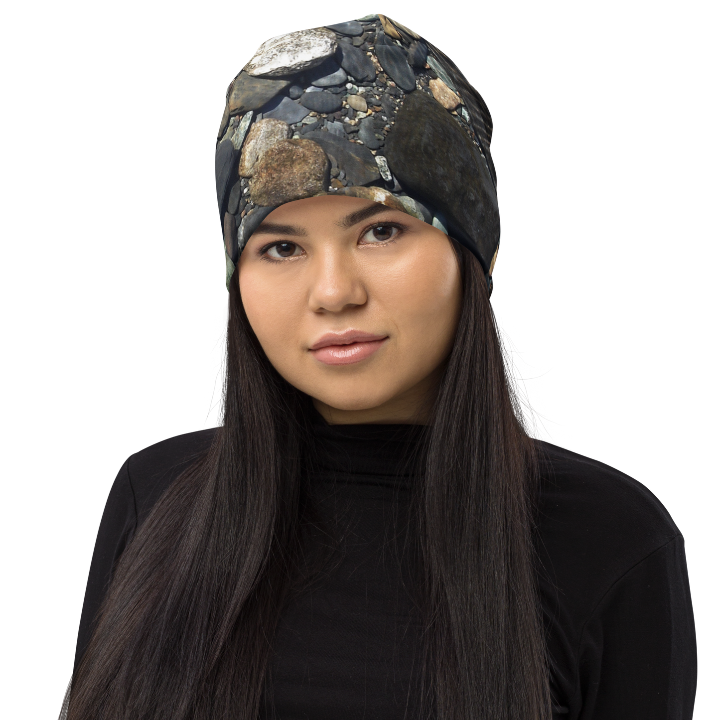 The EARTH LOVE Collection - "Rock Renaissance" Design Beanie - Lightweight, Cute Chemo Hat