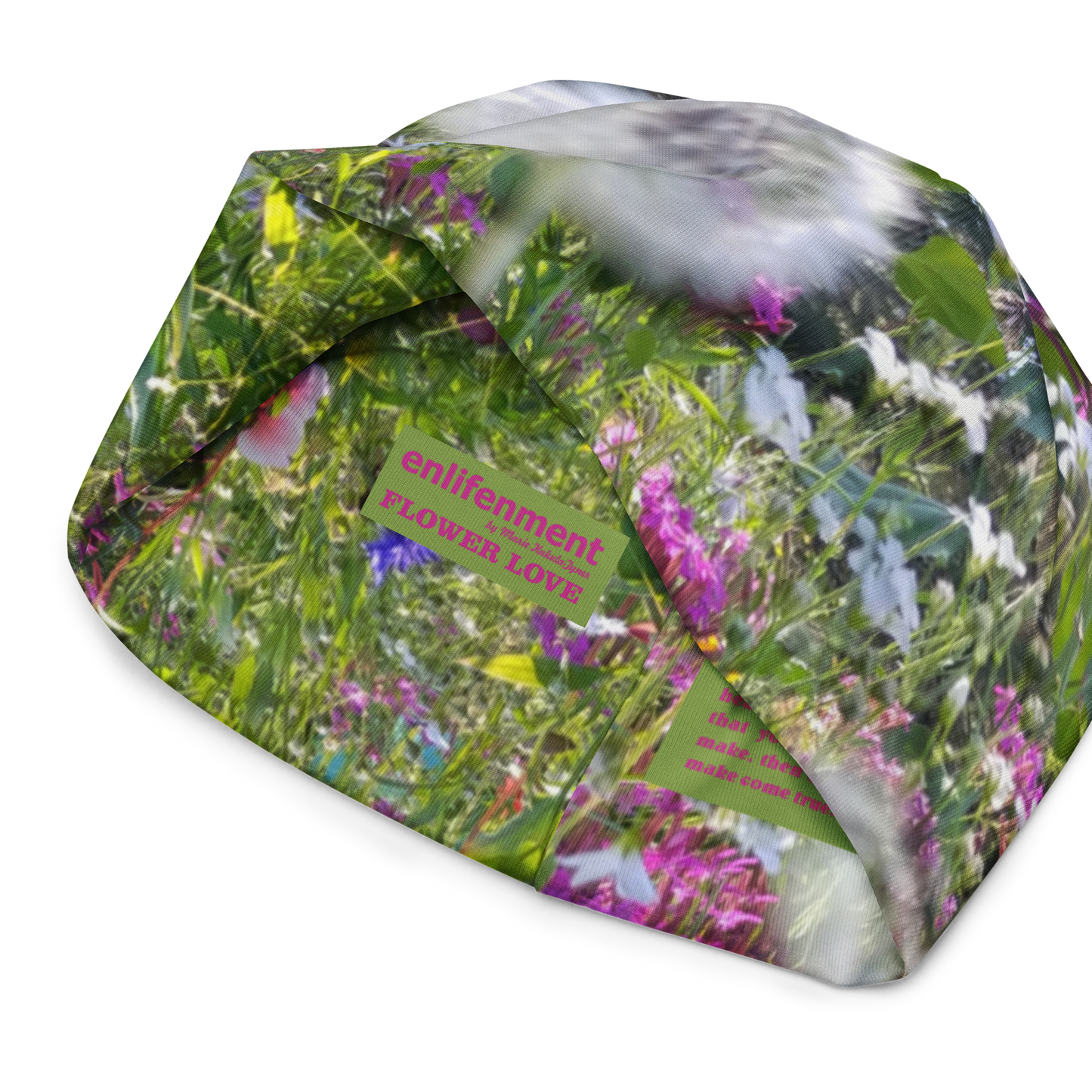 The FLOWER LOVE Collection - "Dreamy Dandelions" Design Beanie - Lightweight, Cute Chemo Hat