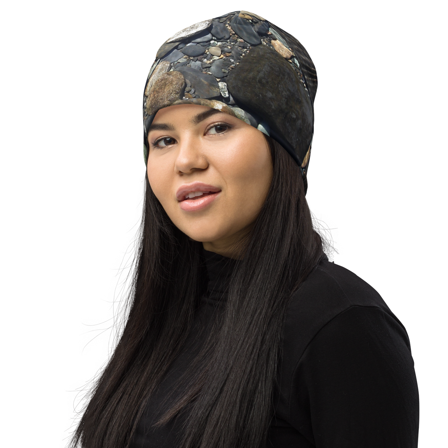 The EARTH LOVE Collection - "Rock Renaissance" Design Beanie - Lightweight, Cute Chemo Hat