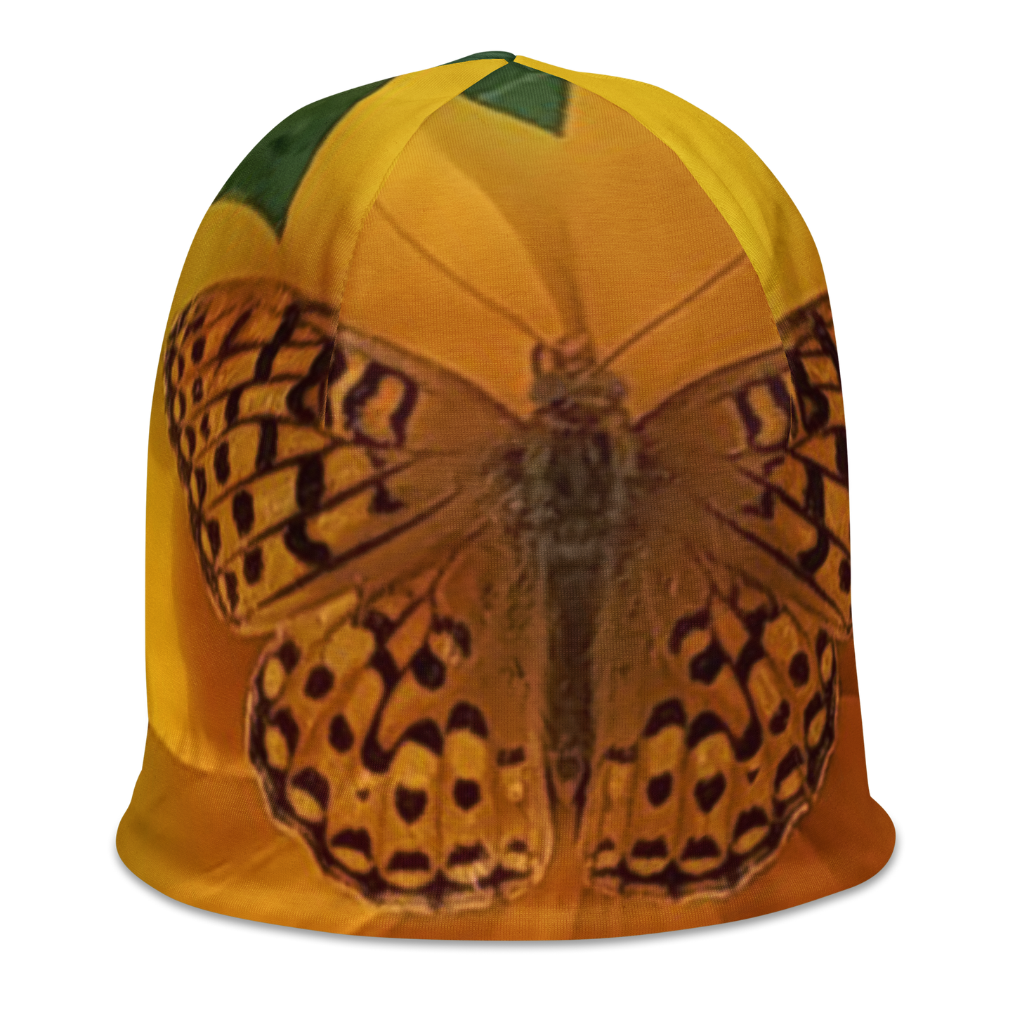The FLOWER LOVE COLLECTION - "Butterfly Beauty" Design Beanie - Lightweight, Cute Chemo Hat