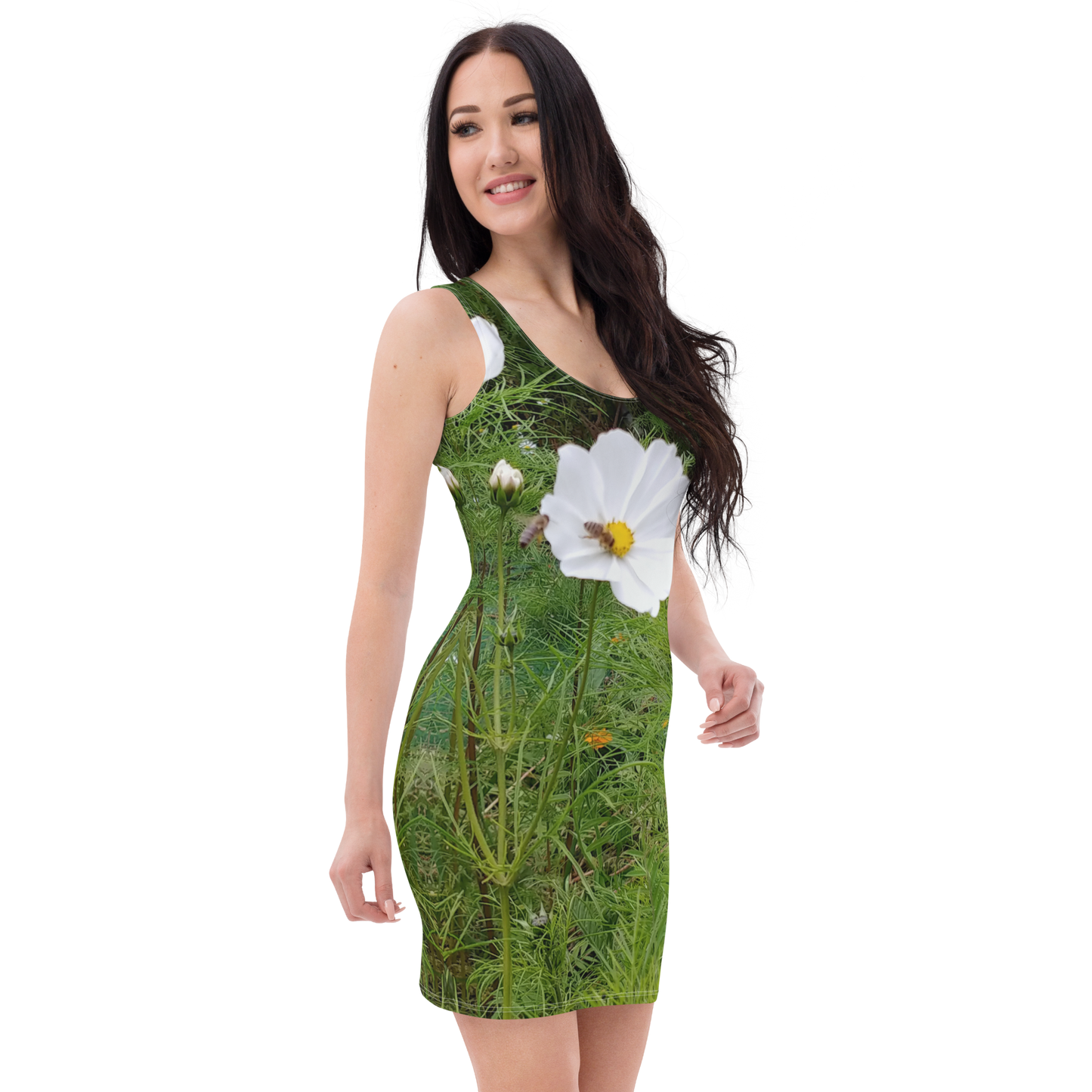 The FLOWER LOVE Collection - "Captivating Cosmos" Design Tank Dress