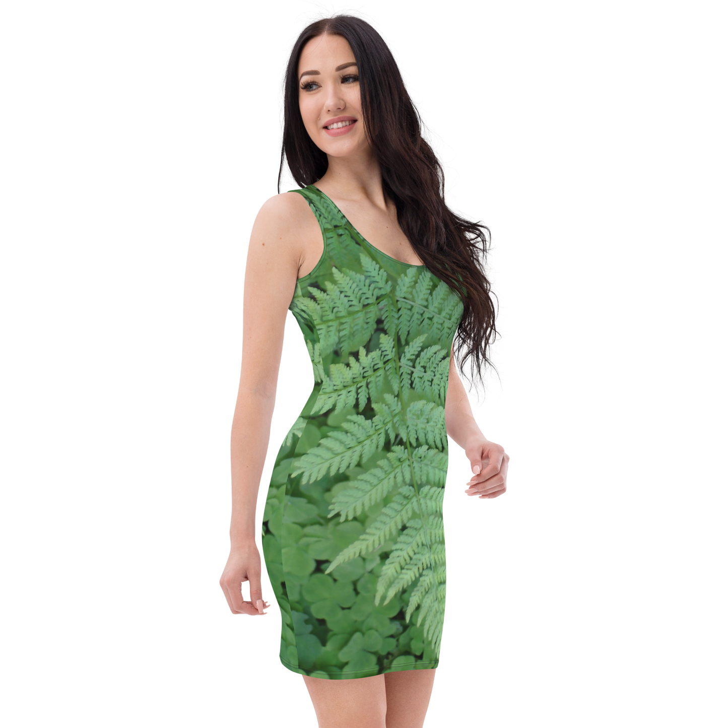 The EARTH LOVE Collection - "A Forest Fern" Design Tank Dress