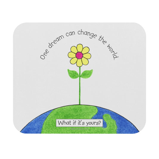 One Dream Mouse Pad, Inspirational Mouse Pads, Gifts for Kids Teens Adults