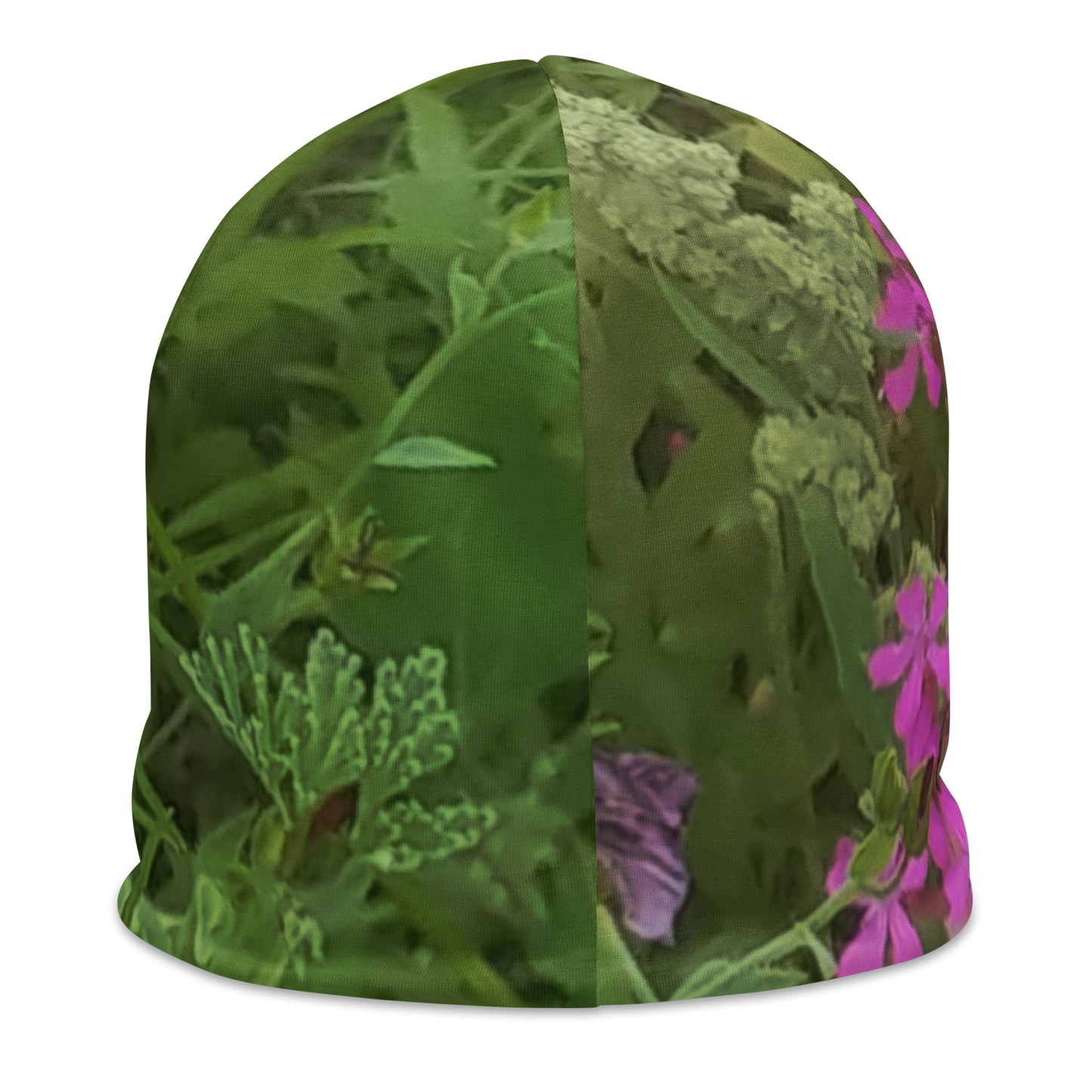 The FLOWER LOVE Collection - "Pretty Pink Poppies" Design Beanie - Lightweight, Cute Chemo Hat