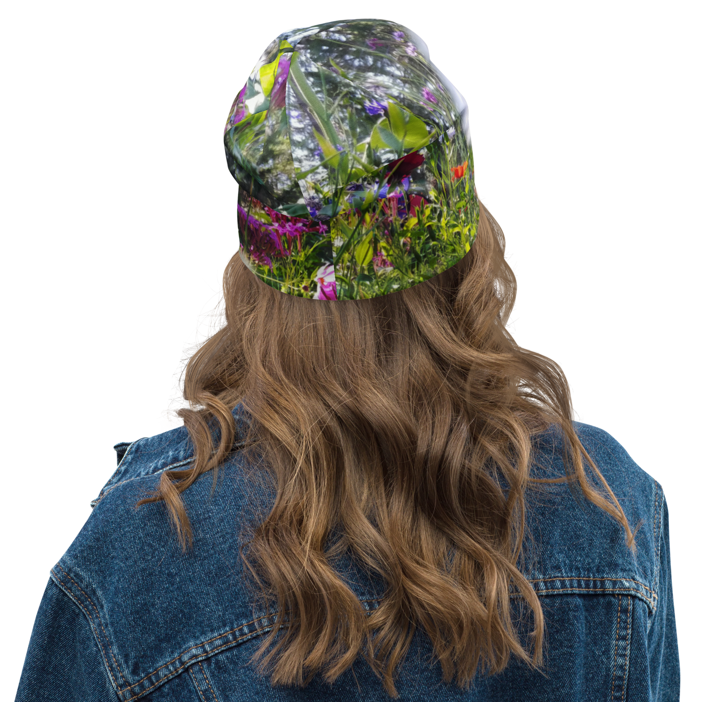 The FLOWER LOVE Collection - "Dreamy Dandelions" Design Beanie - Lightweight, Cute Chemo Hat