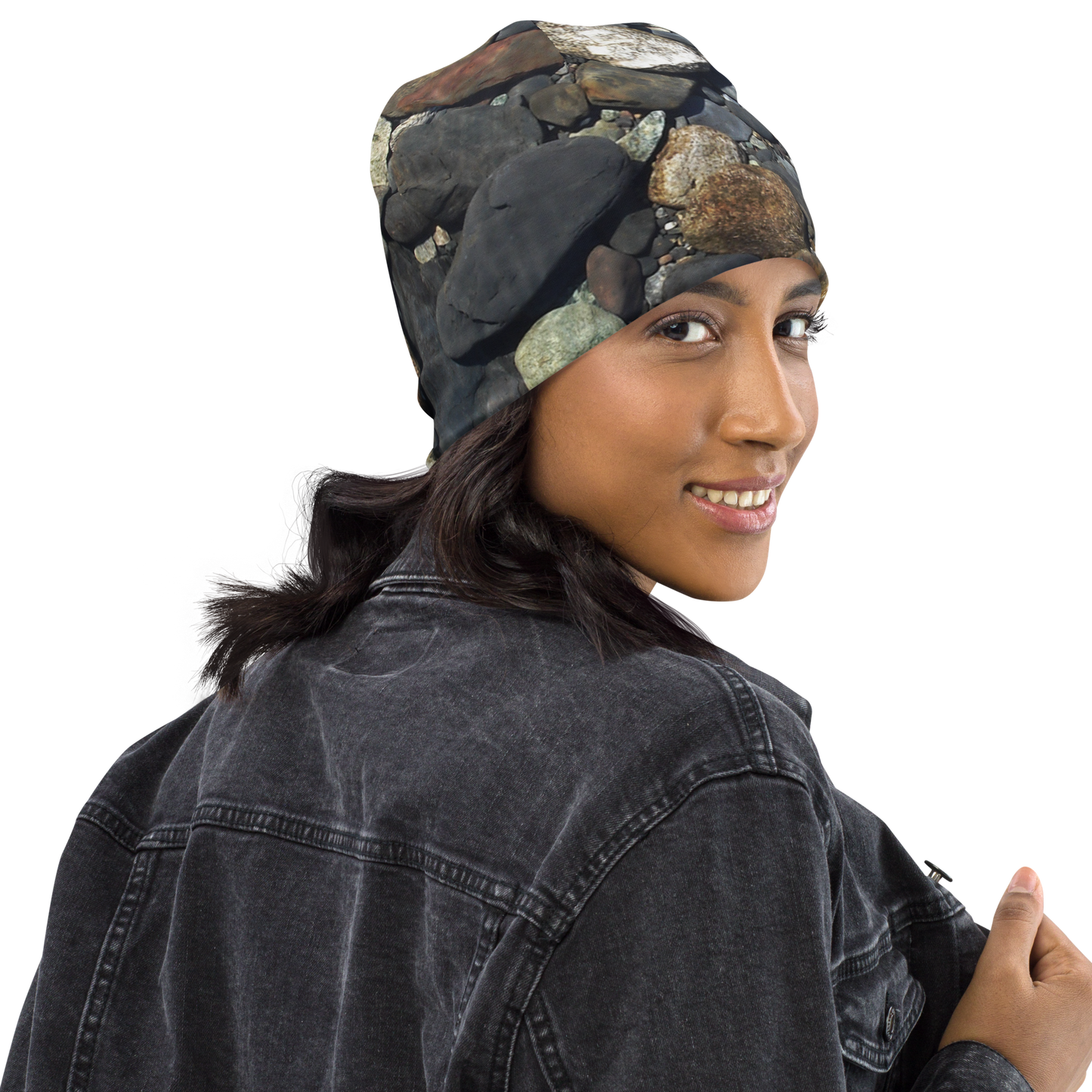 The EARTH LOVE Collection - "Rock Renaissance" Design Beanie - Lightweight, Cute Chemo Hat