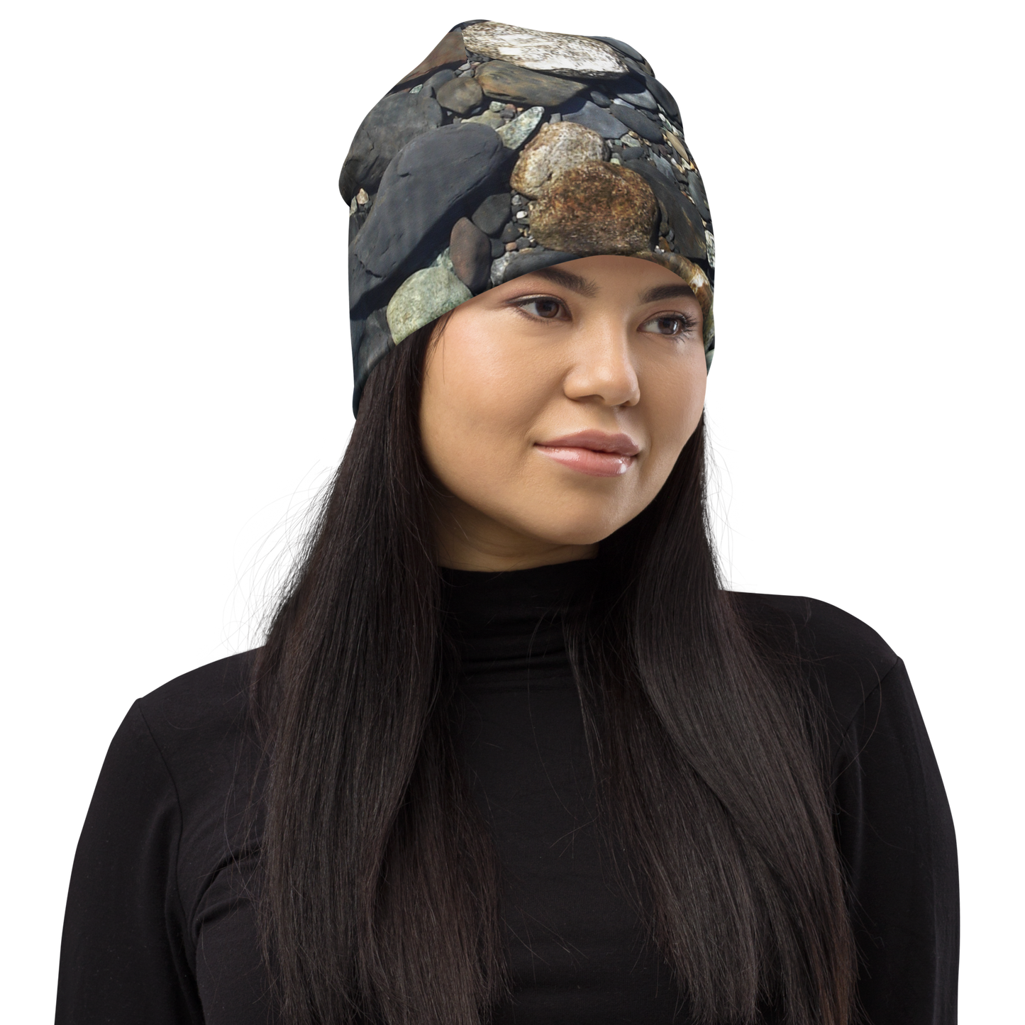 The EARTH LOVE Collection - "Rock Renaissance" Design Beanie - Lightweight, Cute Chemo Hat