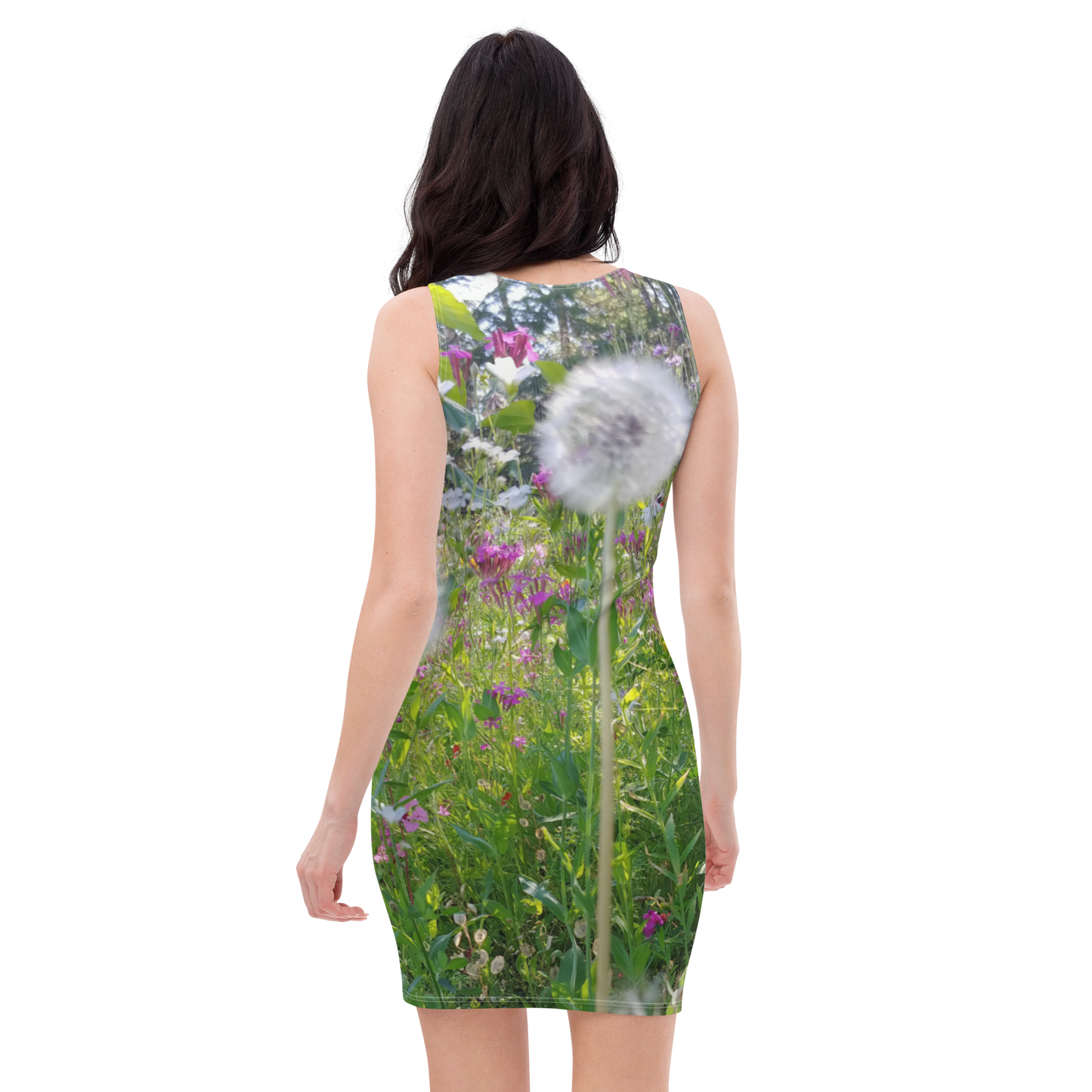 The FLOWER LOVE Collection - "Dreamy Dandelions" Design Tank Dress