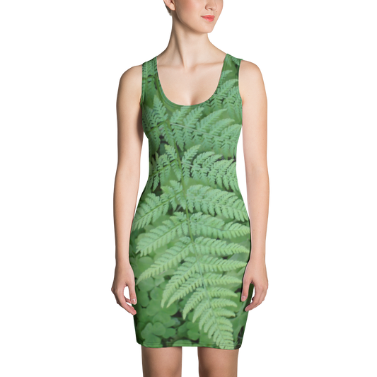 The EARTH LOVE Collection - "A Forest Fern" Design Tank Dress