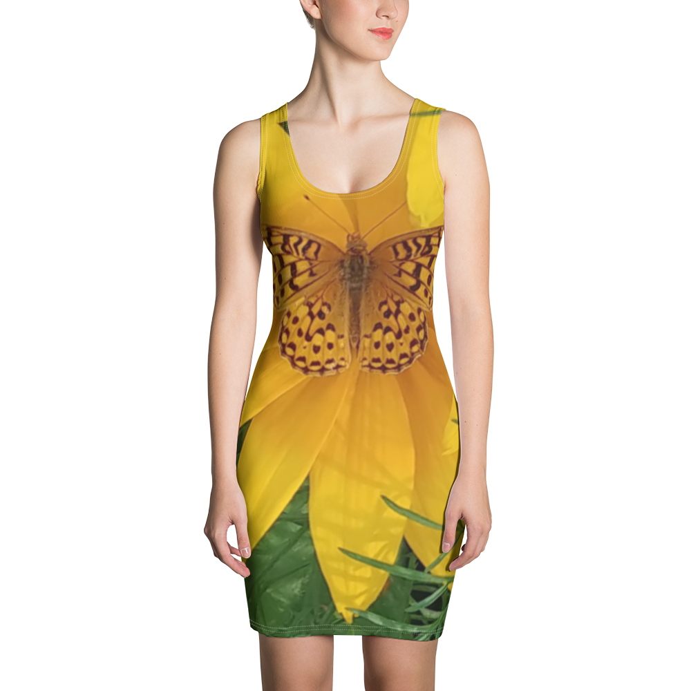 The FLOWER LOVE Collection - "Butterfly Beauty" Design Tank Dress