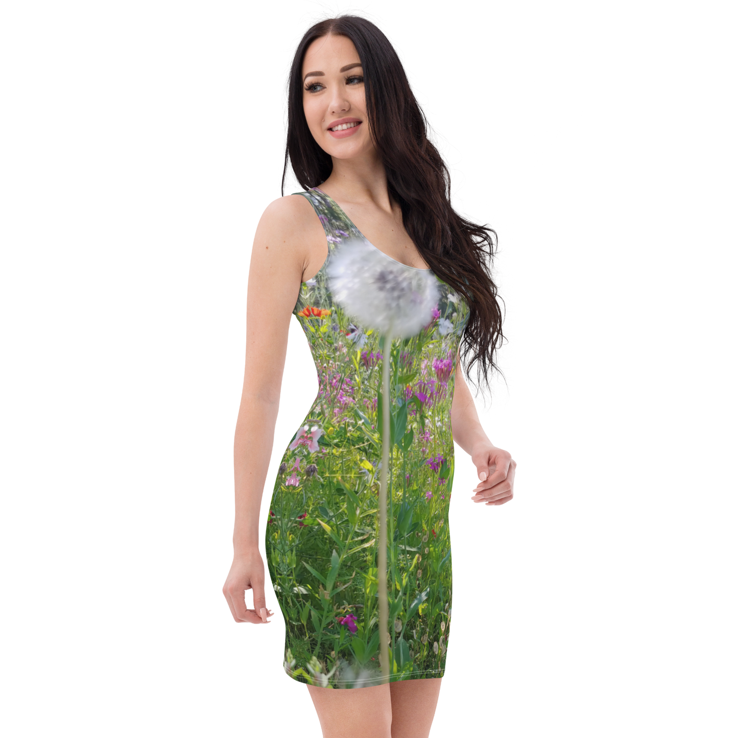 The FLOWER LOVE Collection - "Dreamy Dandelions" Design Tank Dress