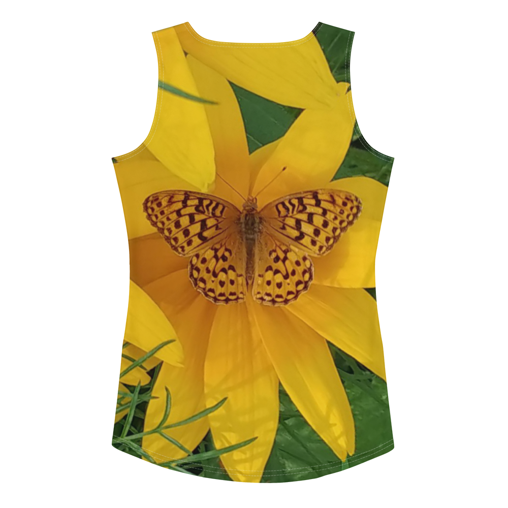 The FLOWER LOVE Collection - "Butterfly Beauty" Design Tank Top