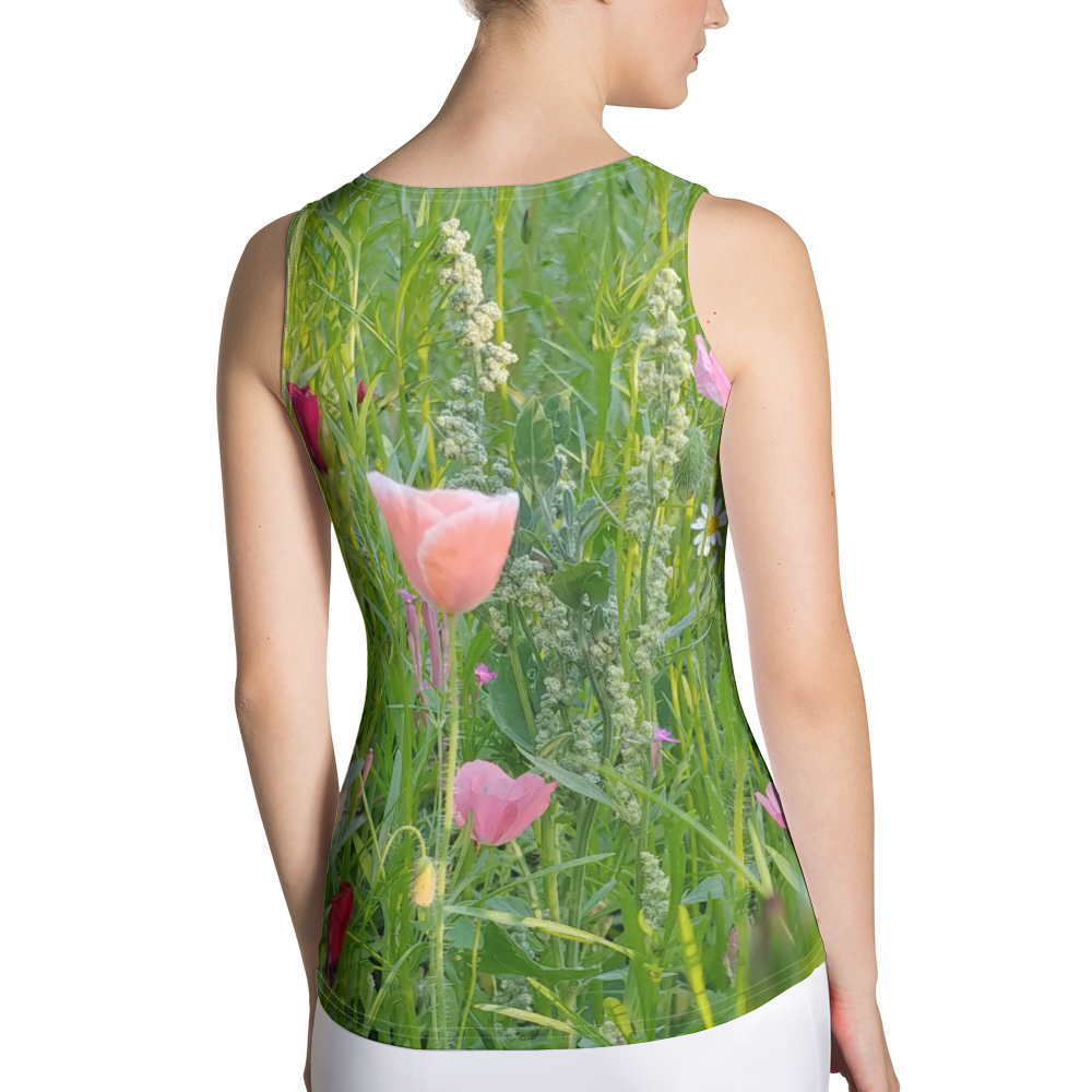 The FLOWER LOVE Collection - "Wildflower Wonder" Design Tank Top