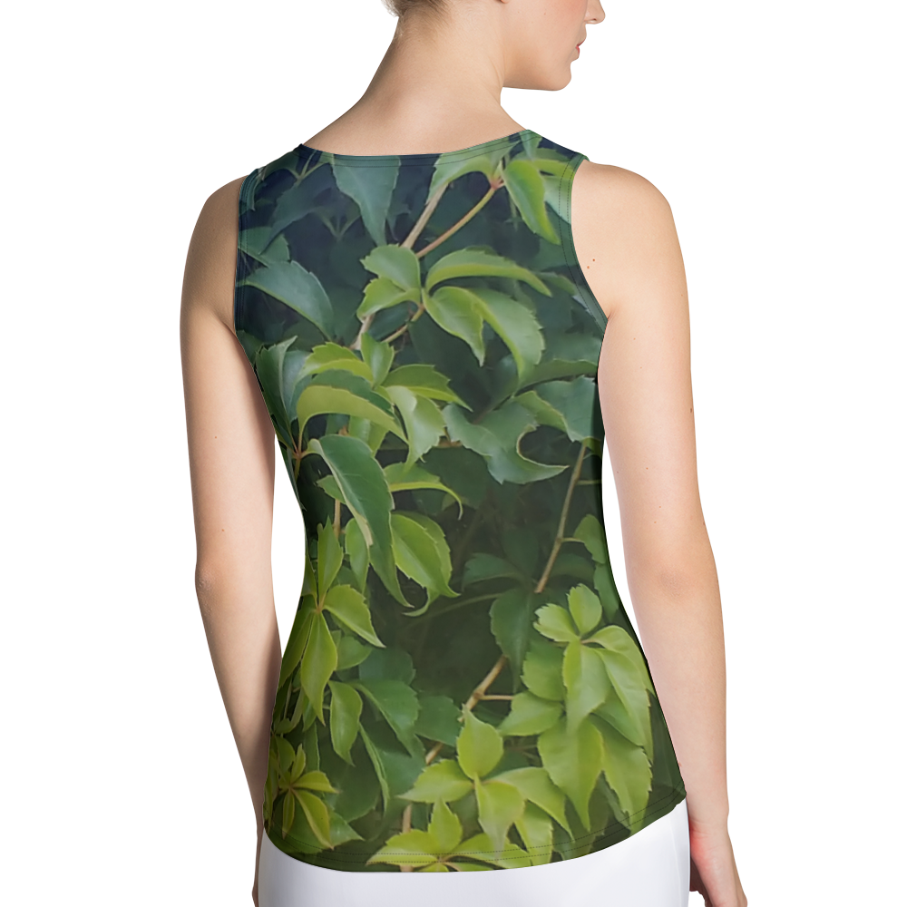 The EARTH LOVE Collection - "Valiant Virginia Creeper" Tank Top