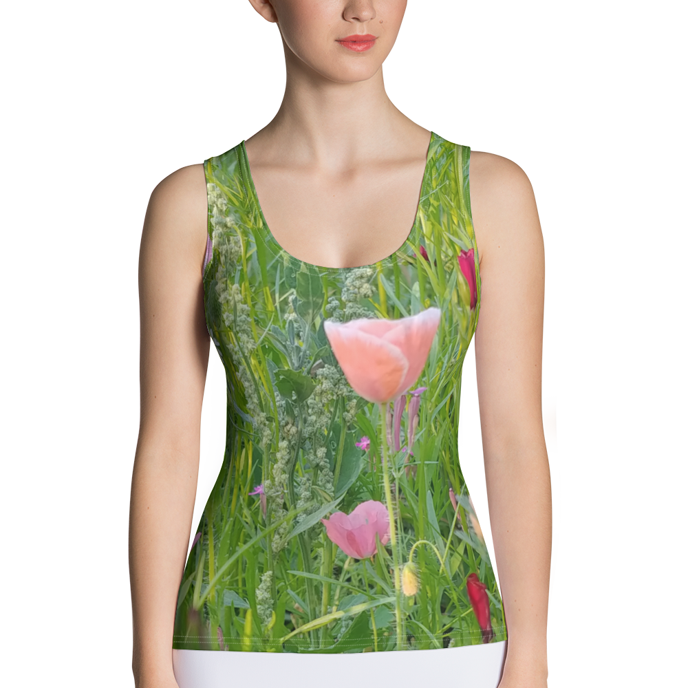 The FLOWER LOVE Collection - "Wildflower Wonder" Design Tank Top