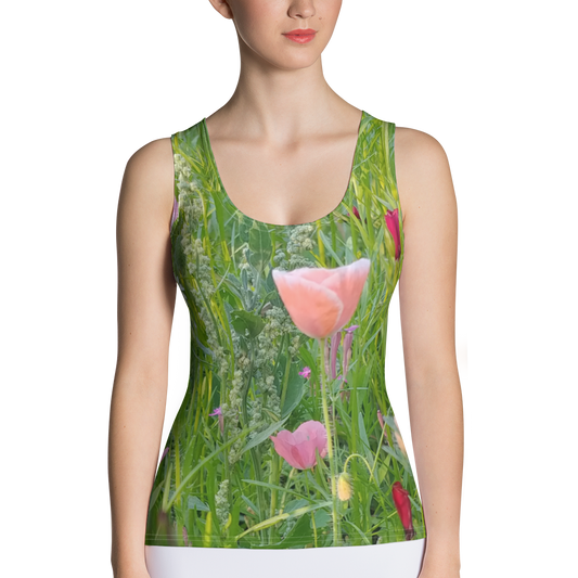 The FLOWER LOVE Collection - "Wildflower Wonder" Design Tank Top