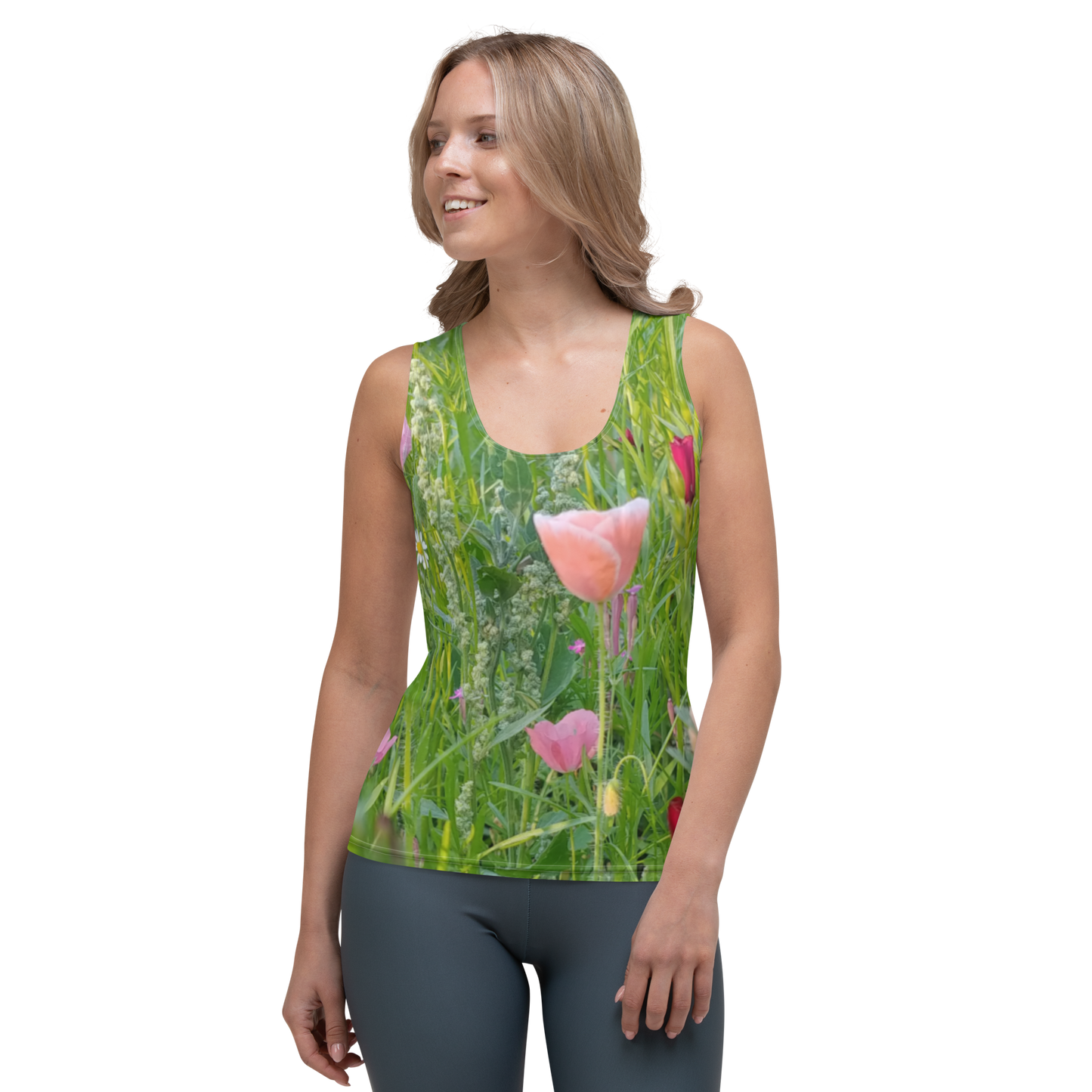 The FLOWER LOVE Collection - "Wildflower Wonder" Design Tank Top