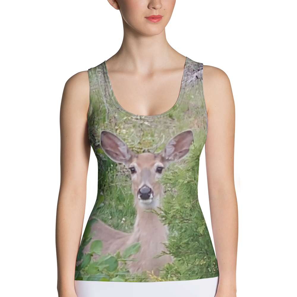 The EARTH LOVE Collection - "A Divine Doe" Design Tank Top
