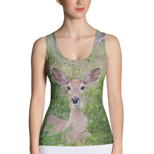 The EARTH LOVE Collection - "A Divine Doe" Design Tank Top