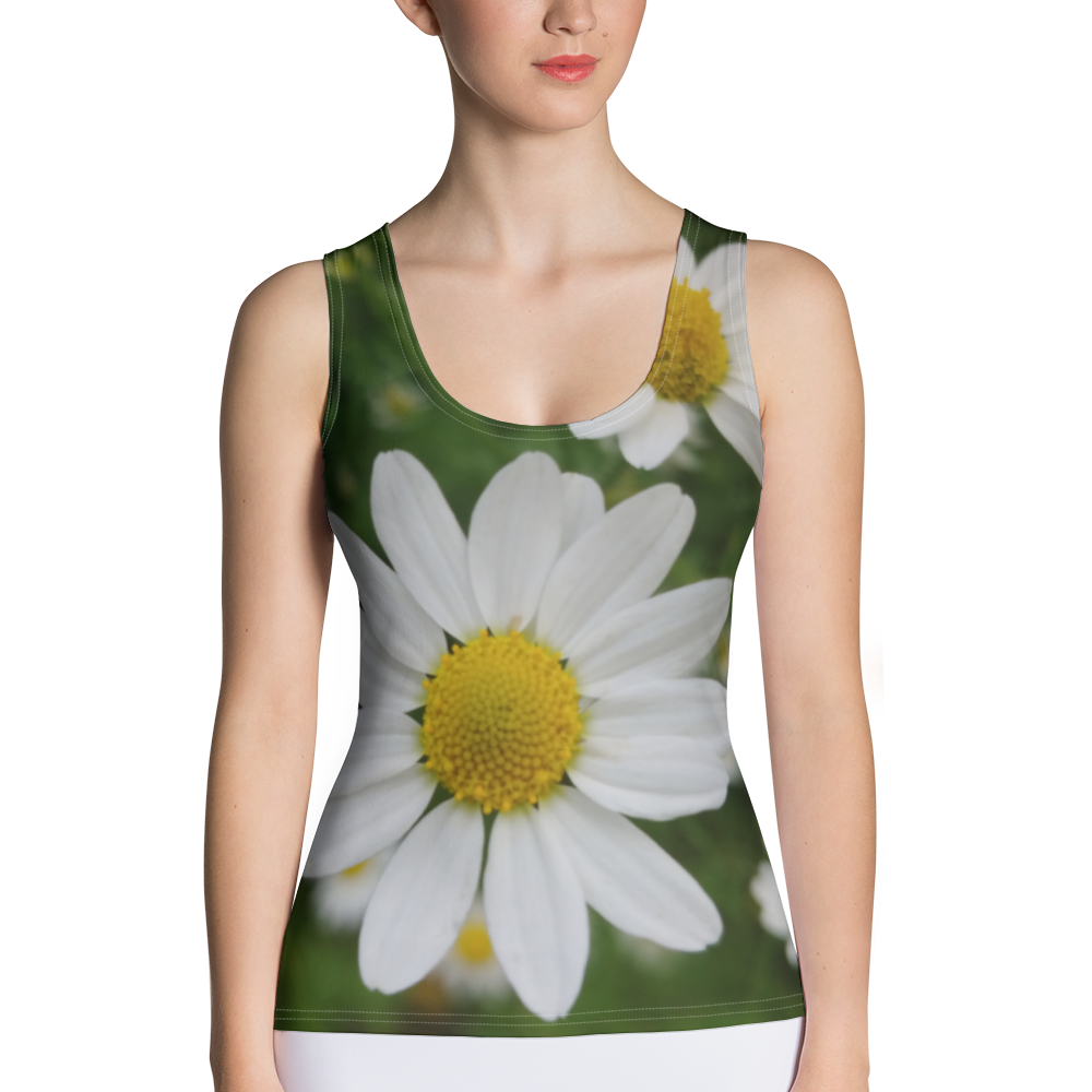 The FLOWER LOVE Collection - "Daisy Daydreams" Design Tank Top