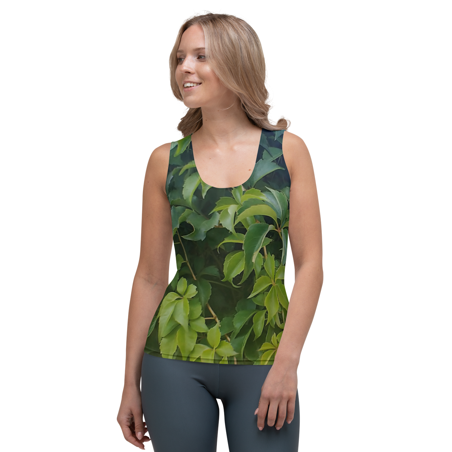 The EARTH LOVE Collection - "Valiant Virginia Creeper" Tank Top