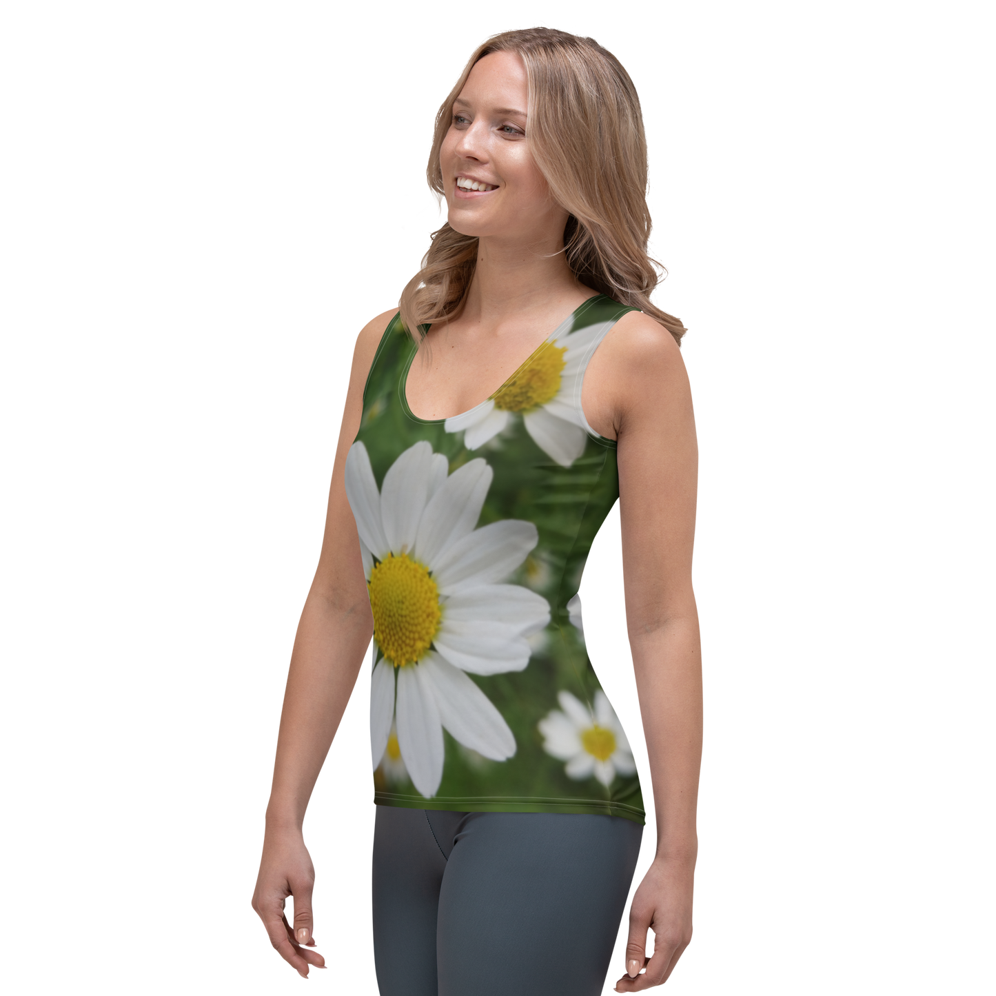 The FLOWER LOVE Collection - "Daisy Daydreams" Design Tank Top