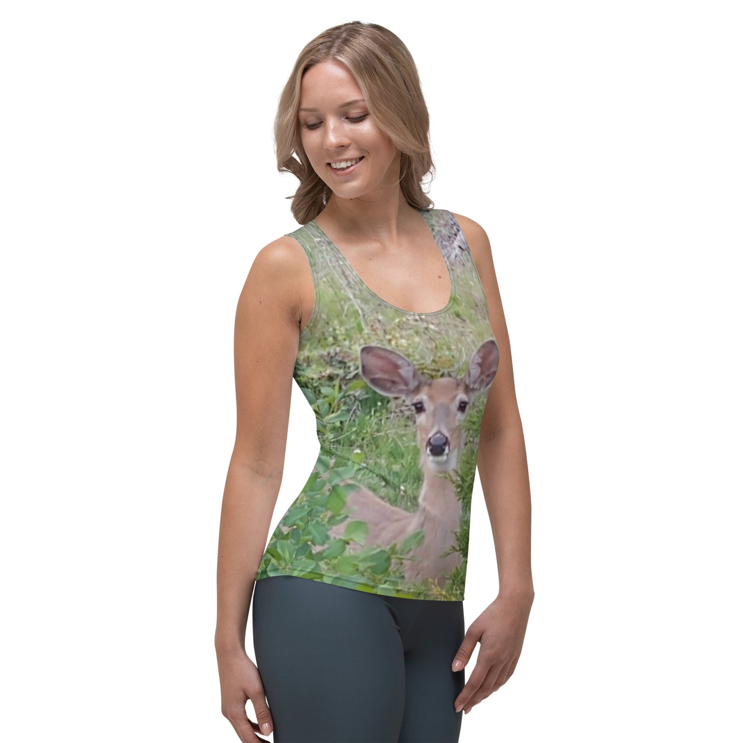 The EARTH LOVE Collection - "A Divine Doe" Design Tank Top