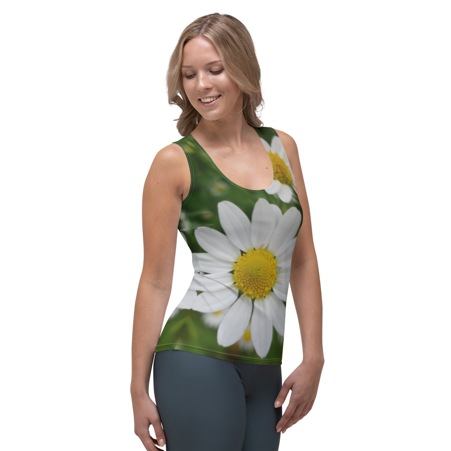 The FLOWER LOVE Collection - "Daisy Daydreams" Design Tank Top