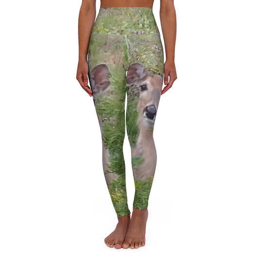 The EARTH LOVE Collection - A Forest Fern Design High-Waisted