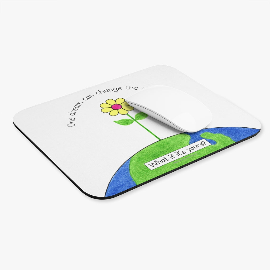 One Dream Mouse Pad, Inspirational Mouse Pads, Gifts for Kids Teens Adults